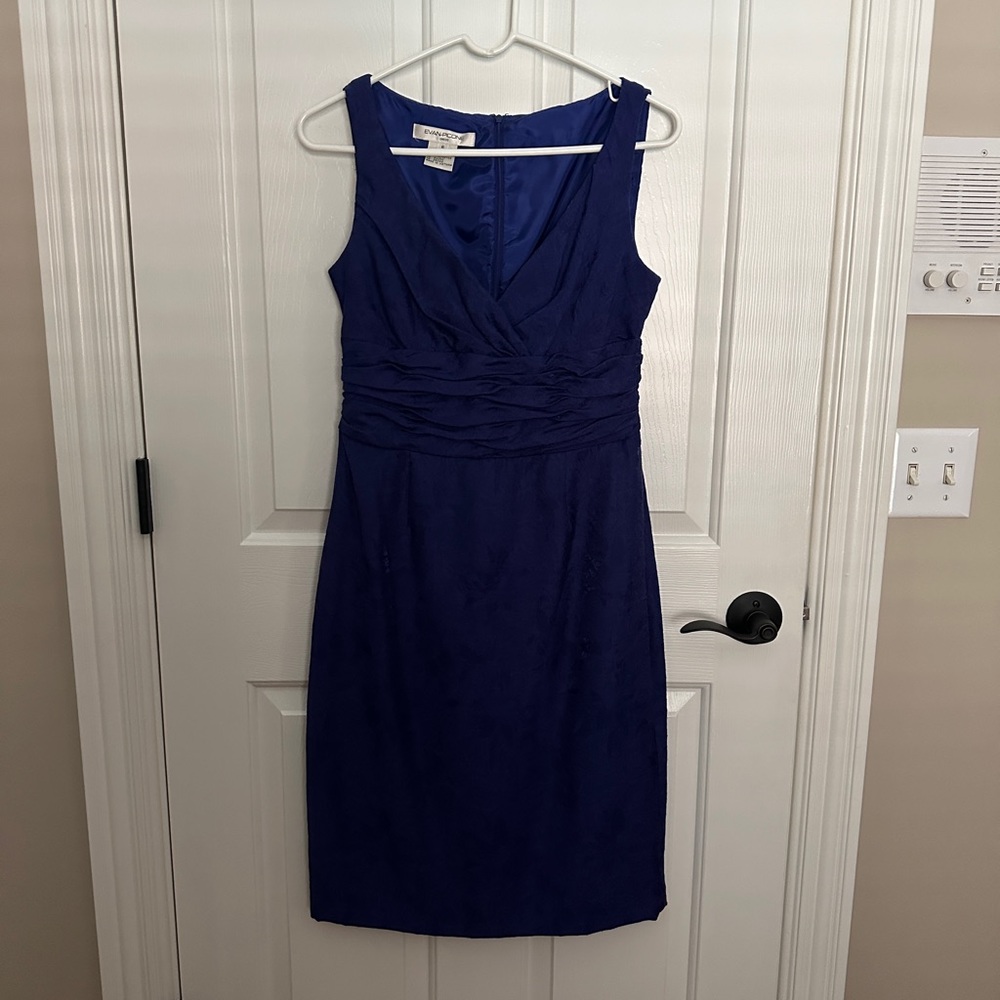 NWT Evan-Picone Semi-Formal Dress Purple Size 6